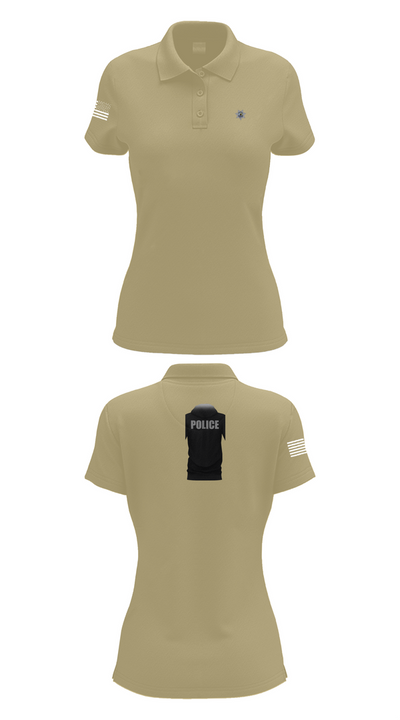 Nashville Police Department 22695418 Women's Short Sleeve Performance Polo  - 90
