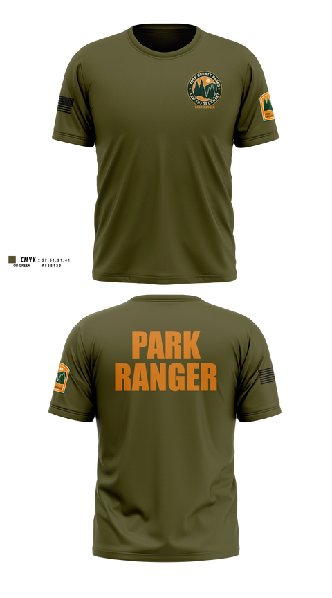 Short Sleeve Performance Shirt, York County Park Ranger Division, Police, Teamtime, Team time, sublimation, custom sports apparel, team uniforms, spirit wear, spiritwear, sports uniforms, custom shirts, team store, custom team store, fundraiser sports, apparel fundraiser