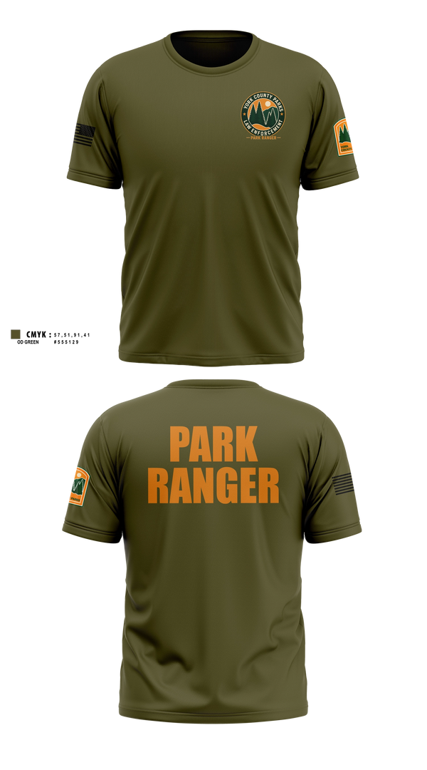 Short Sleeve Performance Shirt, York County Park Ranger Division, Police, Teamtime, Team time, sublimation, custom sports apparel, team uniforms, spirit wear, spiritwear, sports uniforms, custom shirts, team store, custom team store, fundraiser sports, apparel fundraiser
