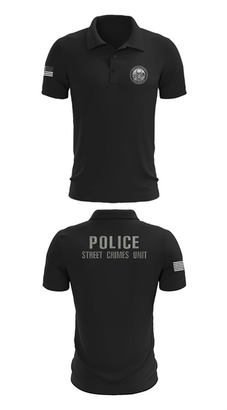 Short Sleeve Performance Polo, STREET CRIMES, , Teamtime, Team time, sublimation, custom sports apparel, team uniforms, spirit wear, spiritwear, sports uniforms, custom shirts, team store, custom team store, fundraiser sports, apparel fundraiser
