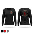Nmrtc tccc Women's Long Sleeve V-neck Shirt - 1