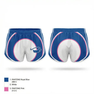 Womens Shorts, Burke Centre Stingers, Swimming, Teamtime, Team time, sublimation, custom sports apparel, team uniforms, spirit wear, spiritwear, sports uniforms, custom shirts, team store, custom team store, fundraiser sports, apparel fundraiser