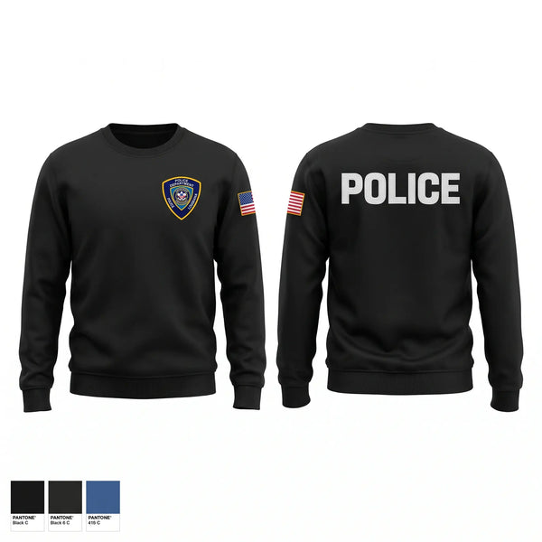 Crew Neck Sweatshirt, Addis Police Department, Police, Teamtime, Team time, sublimation, custom sports apparel, team uniforms, spirit wear, spiritwear, sports uniforms, custom shirts, team store, custom team store, fundraiser sports, apparel fundraiser