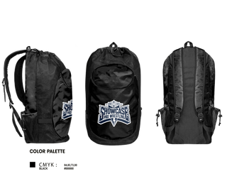Gear Bag, Showcase Pro Wrestling, Wrestling, Teamtime, Team time, sublimation, custom sports apparel, team uniforms, spirit wear, spiritwear, sports uniforms, custom shirts, team store, custom team store, fundraiser sports, apparel fundraiser