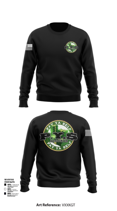 PAY YA SELF 50021856 Crew Neck Sweatshirt - 1