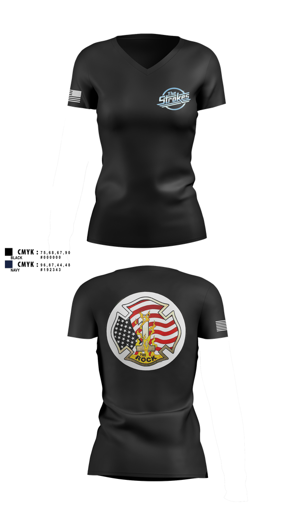 Womens Short Sleeve Vneck Shirt, Mobile Stroke Team, , Teamtime, Team time, sublimation, custom sports apparel, team uniforms, spirit wear, spiritwear, sports uniforms, custom shirts, team store, custom team store, fundraiser sports, apparel fundraiser
