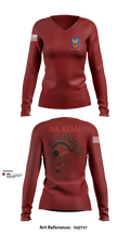 HHC, 311th (T)SC Women's Long Sleeve V-neck Shirt - 105