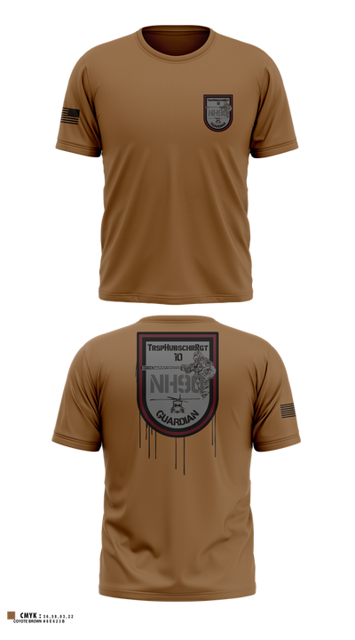 TrspHubschrRgt 10 53947842 Short Sleeve Performance Shirt - 100