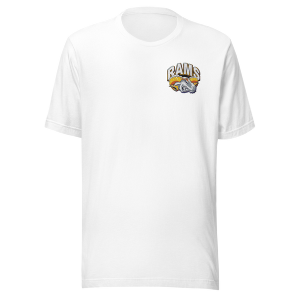 Brogden Rams 7424037 Unisex Staple T-Shirt | Bella + Canvas 3001