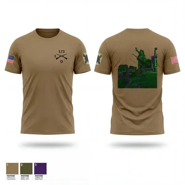 Short Sleeve Performance Shirt, 1-173 IN Dco, National Guard, Teamtime, Team time, sublimation, custom sports apparel, team uniforms, spirit wear, spiritwear, sports uniforms, custom shirts, team store, custom team store, fundraiser sports, apparel fundraiser