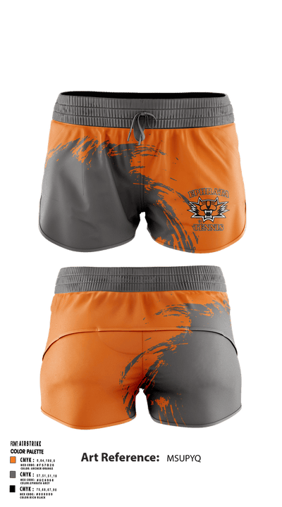 Ephrata High School Tennis 57707474 Track Shorts - 2