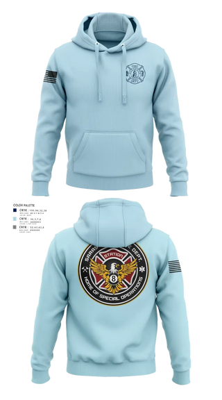Hoodie, Sarasota County Fire Department, , Teamtime, Team time, sublimation, custom sports apparel, team uniforms, spirit wear, spiritwear, sports uniforms, custom shirts, team store, custom team store, fundraiser sports, apparel fundraiser