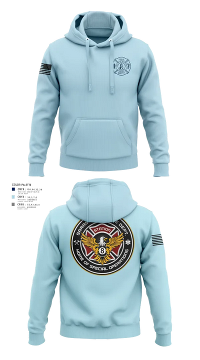 Sarasota County Fire Department 14494390 Hoodie - 24
