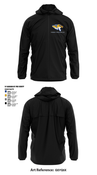 Frenship Tigers Wrestling 20717711 Windbreaker - 1
