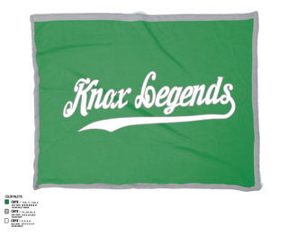 Blanket, Knox Legends, Baseball, Teamtime, Team time, sublimation, custom sports apparel, team uniforms, spirit wear, spiritwear, sports uniforms, custom shirts, team store, custom team store, fundraiser sports, apparel fundraiser