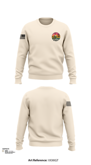 Crew Neck Sweatshirt, USSOUTHCOM FCPOA, , Teamtime, Team time, sublimation, custom sports apparel, team uniforms, spirit wear, spiritwear, sports uniforms, custom shirts, team store, custom team store, fundraiser sports, apparel fundraiser