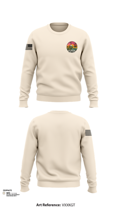 USSOUTHCOM FCPOA 52143892 Crew Neck Sweatshirt - 3