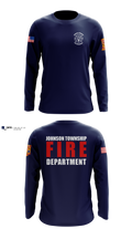 Johnson township fire department Long Sleeve Performance Shirt - 6