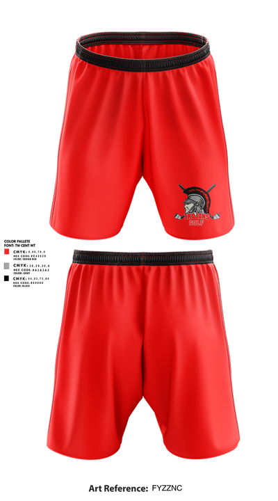 Southeastern Trojans 23685294 Athletic Shorts With Pockets - 1