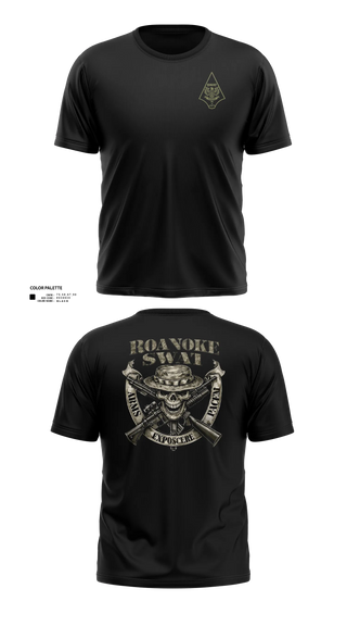 Short Sleeve Performance Shirt, Roanoke SWAT, Police, Teamtime, Team time, sublimation, custom sports apparel, team uniforms, spirit wear, spiritwear, sports uniforms, custom shirts, team store, custom team store, fundraiser sports, apparel fundraiser