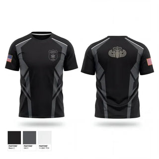 Short Sleeve Performance Shirt, Kanawha Sheriff Bomb Squad, Police, Teamtime, Team time, sublimation, custom sports apparel, team uniforms, spirit wear, spiritwear, sports uniforms, custom shirts, team store, custom team store, fundraiser sports, apparel fundraiser