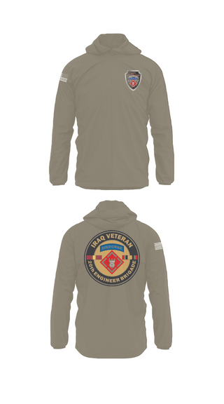 Windbreaker, 20th Airborne Engineer, Army, Teamtime, Team time, sublimation, custom sports apparel, team uniforms, spirit wear, spiritwear, sports uniforms, custom shirts, team store, custom team store, fundraiser sports, apparel fundraiser