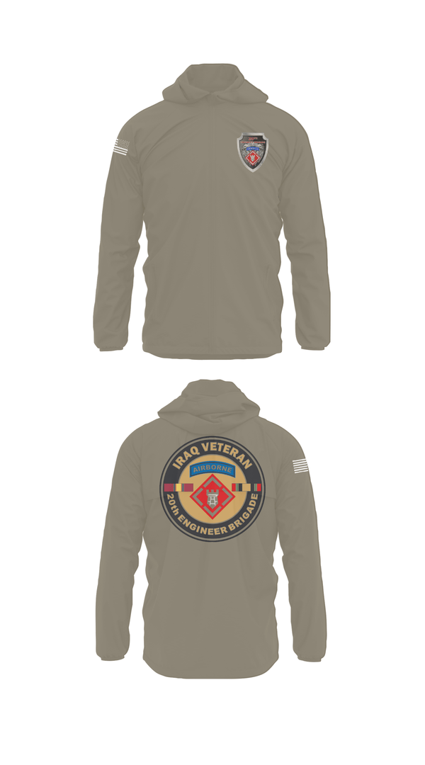 Windbreaker, 20th Airborne Engineer, Army, Teamtime, Team time, sublimation, custom sports apparel, team uniforms, spirit wear, spiritwear, sports uniforms, custom shirts, team store, custom team store, fundraiser sports, apparel fundraiser