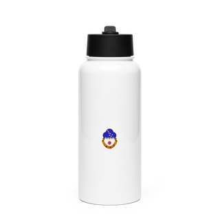 MEDDAC-AK 80338310 Stainless Steel Water Bottle with a Straw Lid