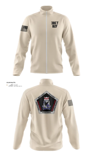 Fleece Jacket, 3BCT H2F, Army, Teamtime, Team time, sublimation, custom sports apparel, team uniforms, spirit wear, spiritwear, sports uniforms, custom shirts, team store, custom team store, fundraiser sports, apparel fundraiser