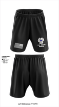 1-222 Aviation Regiment Athletic Shorts With Pockets - 6