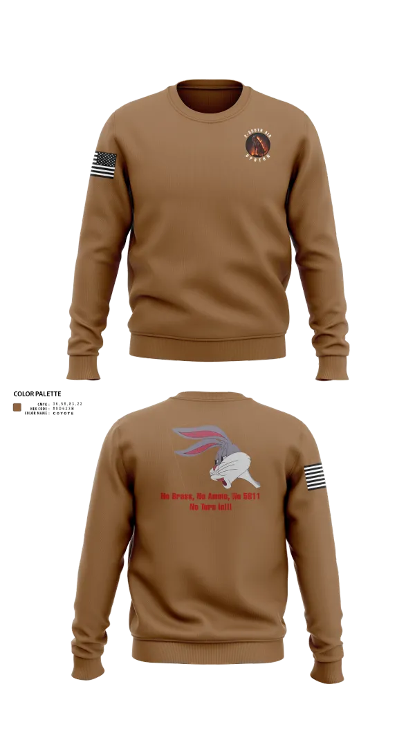 Crew Neck Sweatshirt, H Co, 2-325TH AIR, , Teamtime, Team time, sublimation, custom sports apparel, team uniforms, spirit wear, spiritwear, sports uniforms, custom shirts, team store, custom team store, fundraiser sports, apparel fundraiser