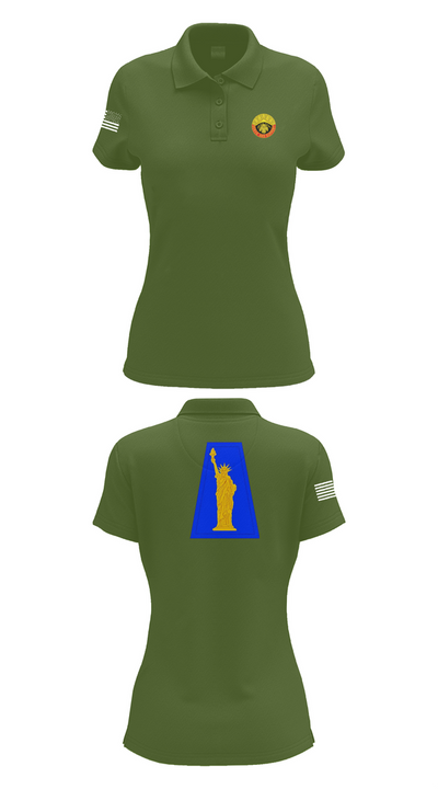 389th CSSB 42999540 Women's Short Sleeve Performance Polo  - 55