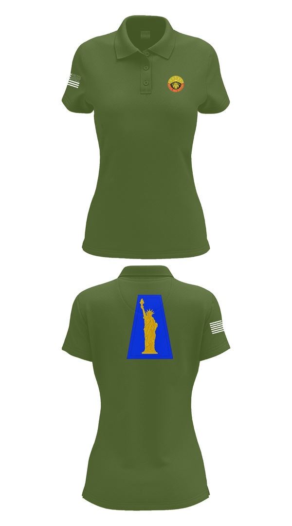 Womens Short Sleeve Performance Polo, 389th CSSB, , Teamtime, Team time, sublimation, custom sports apparel, team uniforms, spirit wear, spiritwear, sports uniforms, custom shirts, team store, custom team store, fundraiser sports, apparel fundraiser
