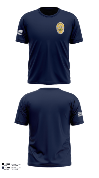 Short Sleeve Performance Shirt, McCordsville Police Department, Police, Teamtime, Team time, sublimation, custom sports apparel, team uniforms, spirit wear, spiritwear, sports uniforms, custom shirts, team store, custom team store, fundraiser sports, apparel fundraiser