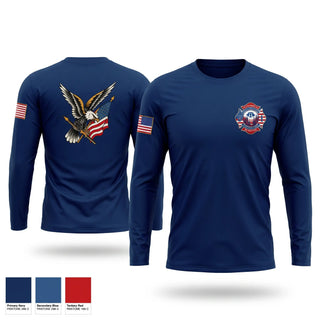Long Sleeve Performance Shirt, Miami Twp Fire Rescue, Fire Department, Teamtime, Team time, sublimation, custom sports apparel, team uniforms, spirit wear, spiritwear, sports uniforms, custom shirts, team store, custom team store, fundraiser sports, apparel fundraiser