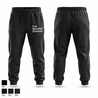 Sweatpants, Fire Marshal Division, Fire Department, Teamtime, Team time, sublimation, custom sports apparel, team uniforms, spirit wear, spiritwear, sports uniforms, custom shirts, team store, custom team store, fundraiser sports, apparel fundraiser