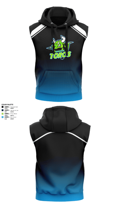 Northeast Toros Football 18068925 Sleeveless Hoodie - 9