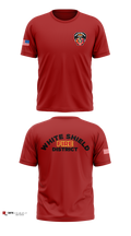White Shield Fire Department Short Sleeve Performance Shirt - 2