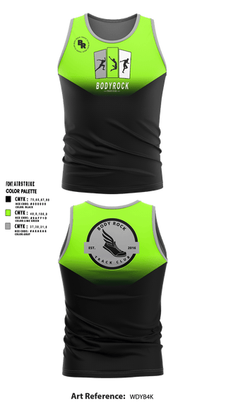 Tank Top, Body Rock Track Club, Track & Field, Teamtime, Team time, sublimation, custom sports apparel, team uniforms, spirit wear, spiritwear, sports uniforms, custom shirts, team store, custom team store, fundraiser sports, apparel fundraiser