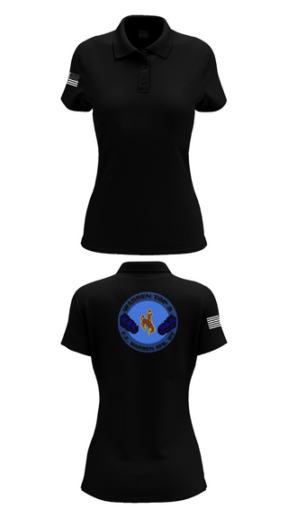 Womens Short Sleeve Performance Polo, FE Warren Top-III, , Teamtime, Team time, sublimation, custom sports apparel, team uniforms, spirit wear, spiritwear, sports uniforms, custom shirts, team store, custom team store, fundraiser sports, apparel fundraiser