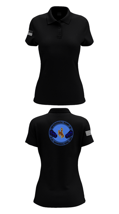 FE Warren Top-III 63787054 Women's Short Sleeve Performance Polo  - 35