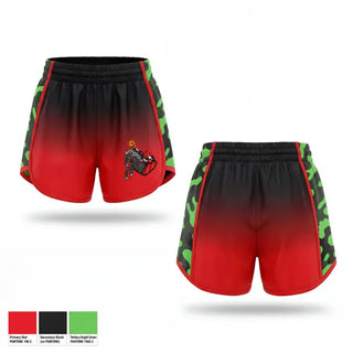 Womens Shorts, Sleepy Hollow High School Softball, Softball, Teamtime, Team time, sublimation, custom sports apparel, team uniforms, spirit wear, spiritwear, sports uniforms, custom shirts, team store, custom team store, fundraiser sports, apparel fundraiser