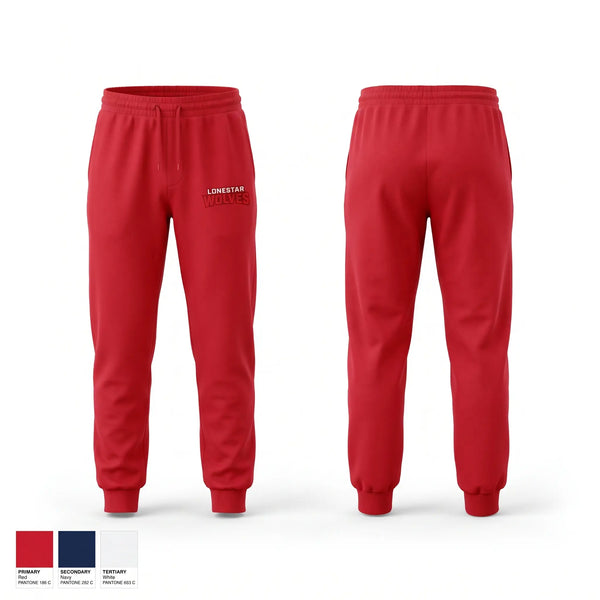 Sweatpants, Lonestar Wolves, Softball, Teamtime, Team time, sublimation, custom sports apparel, team uniforms, spirit wear, spiritwear, sports uniforms, custom shirts, team store, custom team store, fundraiser sports, apparel fundraiser