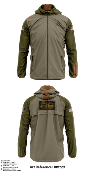 Windbreaker, West Point Wrestling, Wrestling, Teamtime, Team time, sublimation, custom sports apparel, team uniforms, spirit wear, spiritwear, sports uniforms, custom shirts, team store, custom team store, fundraiser sports, apparel fundraiser