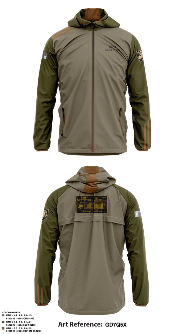 Windbreaker, West Point Wrestling, Wrestling, Teamtime, Team time, sublimation, custom sports apparel, team uniforms, spirit wear, spiritwear, sports uniforms, custom shirts, team store, custom team store, fundraiser sports, apparel fundraiser