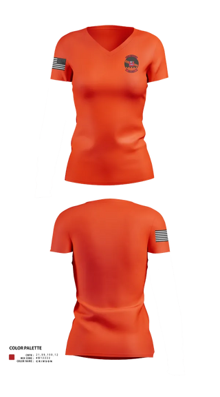 Womens Short Sleeve Vneck Shirt, AFLCMCSWAT, , Teamtime, Team time, sublimation, custom sports apparel, team uniforms, spirit wear, spiritwear, sports uniforms, custom shirts, team store, custom team store, fundraiser sports, apparel fundraiser
