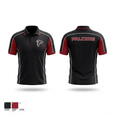 Falcons 93213700 Short Sleeve Performance Polo - 1