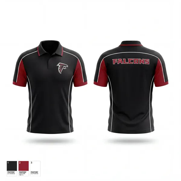 Short Sleeve Performance Polo, Falcons, , Teamtime, Team time, sublimation, custom sports apparel, team uniforms, spirit wear, spiritwear, sports uniforms, custom shirts, team store, custom team store, fundraiser sports, apparel fundraiser