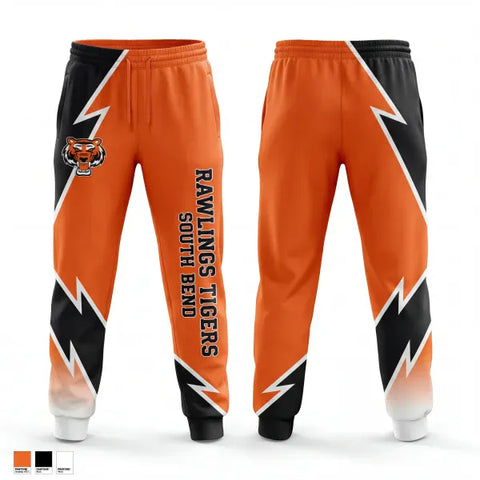 Sweatpants, Rawlings Tigers South Bend, Baseball, Teamtime, Team time, sublimation, custom sports apparel, team uniforms, spirit wear, spiritwear, sports uniforms, custom shirts, team store, custom team store, fundraiser sports, apparel fundraiser