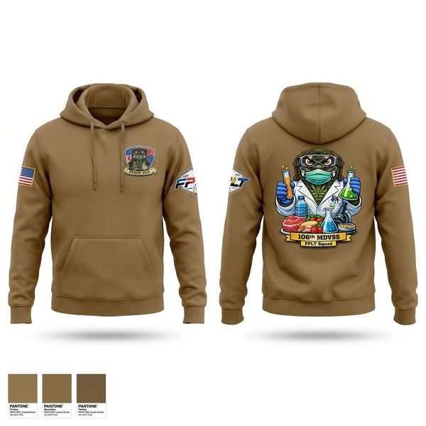 Hoodie, 106th MDVSS, Army, Teamtime, Team time, sublimation, custom sports apparel, team uniforms, spirit wear, spiritwear, sports uniforms, custom shirts, team store, custom team store, fundraiser sports, apparel fundraiser